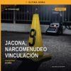 Imagen simbólica de una patrulla municipal en Jacona, Michoacán, con enfoque en la avenida Manuel Doblado y la colonia Nueva