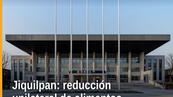 Ilustración simbólica de balanza y documento con leyenda 'incumplimiento de obligación alimentaria jiquilpan'