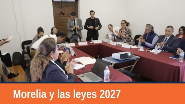 Legisladores michoacanos y representantes de CFE, CEAGC y Catastro en reunión técnica sobre leyes de ingresos municipales en
