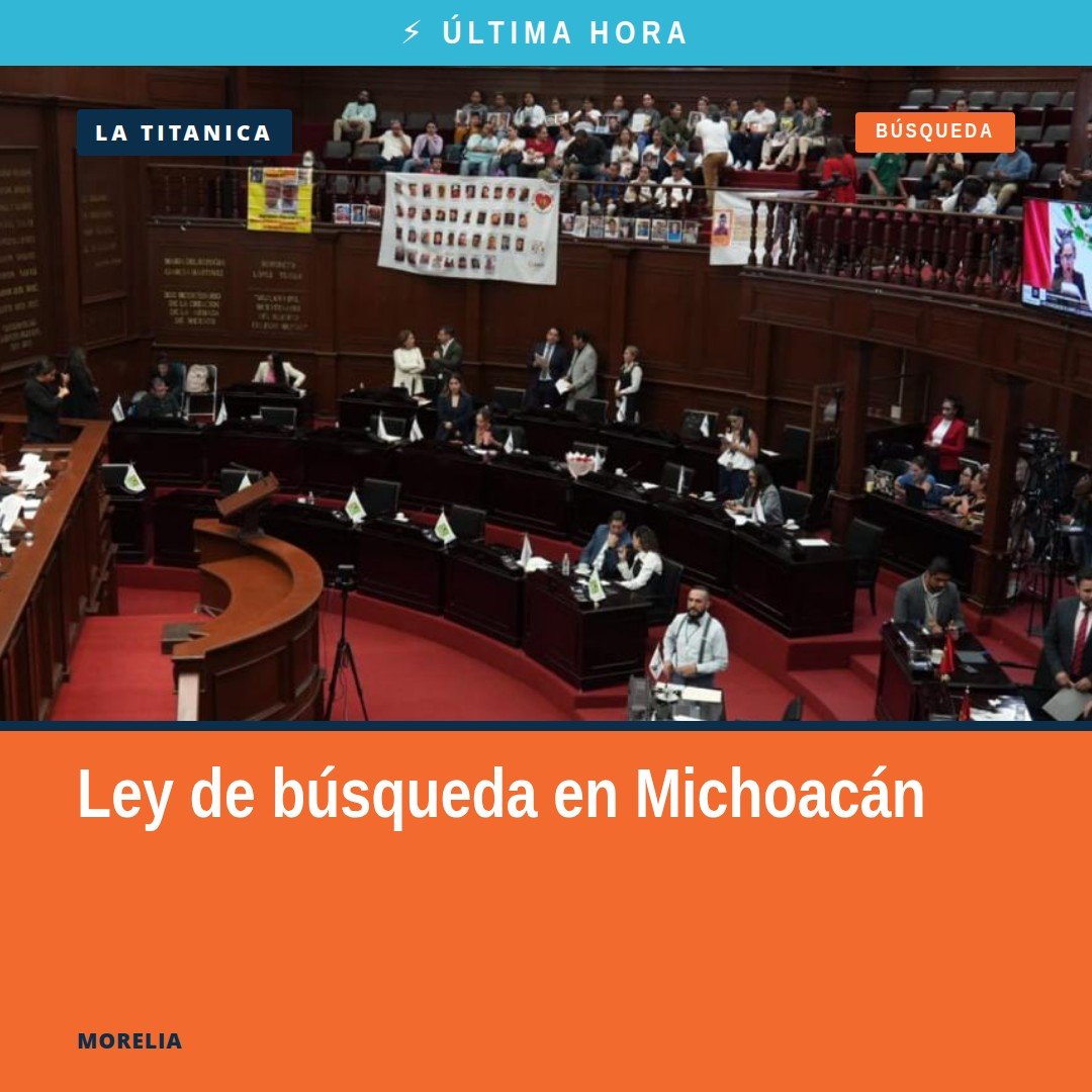 Fachada del Congreso del Estado de Michoacán en Morelia, con logo oficial y fecha 14 de octubre de 2026, simbolizando la