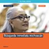Fotografía institucional de la diputada Emma Rivera Camacho durante sesión del Congreso del Estado en Morelia, con fondo de