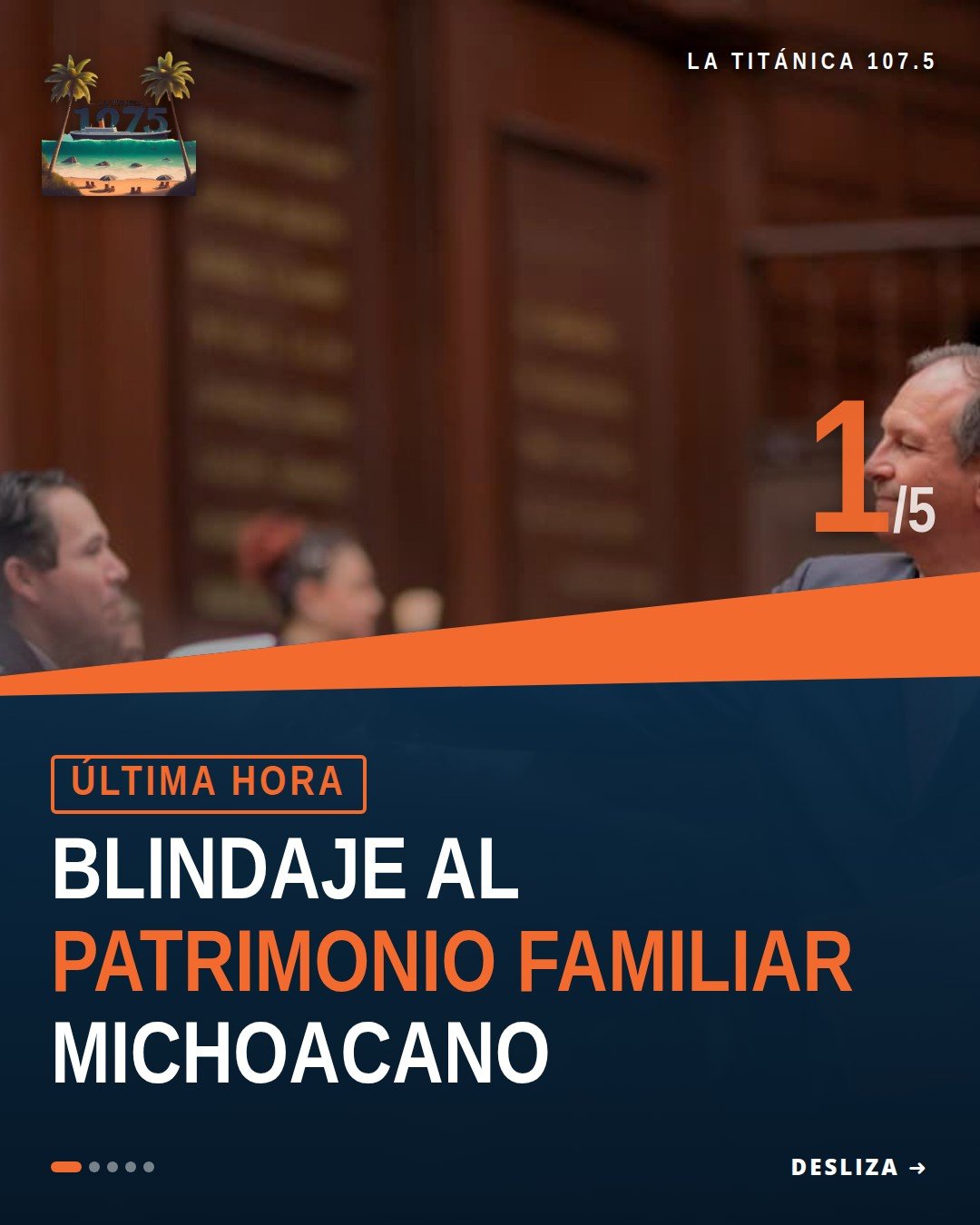 Diputado David Martínez Gowman en el Congreso del Estado de Michoacán durante presentación de reforma que incorpora el