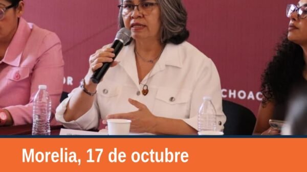 Firma del compromiso entre representantes de la FGE y Seimujer en Morelia para la estrategia 'niñas y adolescentes libres'