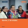 Fotografía de reunión en Morelia, Michoacán, el 17 de octubre de 2026, con Carlos Torres Piña y liderazgos de Poder de Base