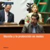 Diputado Abraham Espinoza Villa presentando iniciativa sobre niñas y niños en motocicletas en el Congreso del Estado de