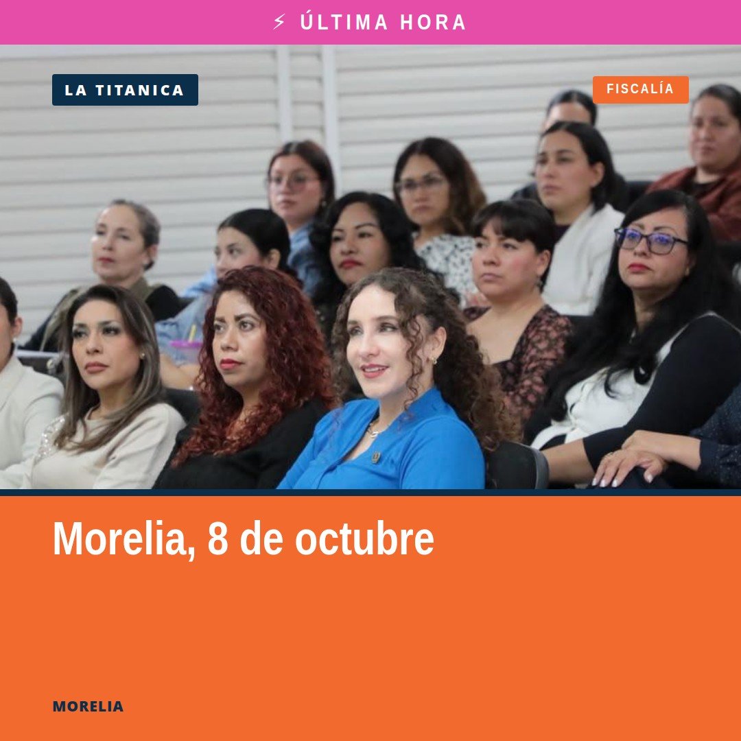 Grupo de servidoras y servidores públicos participando en una charla sobre derechos sexuales y reproductivos en Morelia