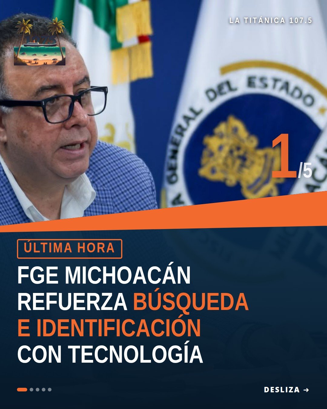 Equipo tecnológico entregado en Morelia para búsqueda e identificación de personas: laptop Dell Latitude 5550 y servidor