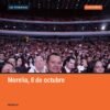 Carlos Torres Piña hablando en un acto público en Morelia, Michoacán, durante la conmemoración de 15 años de Morena