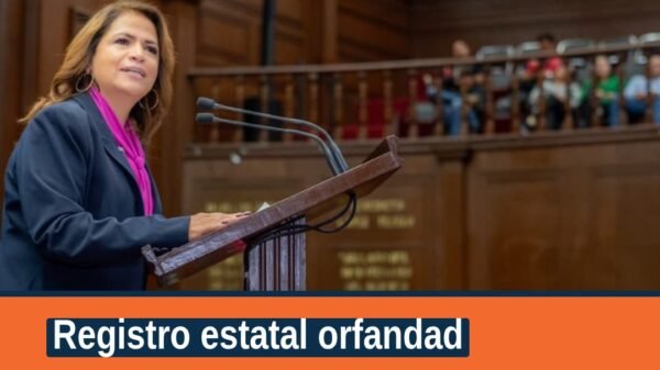 Registro estatal orfandad: diputada Fabiola Alanís presenta iniciativa en el Congreso del Estado de Michoacán en Morelia