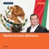 Fotografía institucional de la sesión del Congreso del Estado en Morelia, donde se aprobó la reforma que reconoce a los