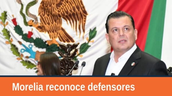 Fotografía institucional de la sesión del Congreso del Estado en Morelia, donde se aprobó la reforma que reconoce a los