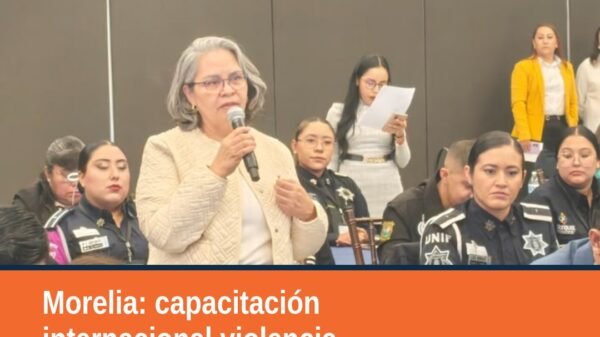 Fiscales michoacanos en evento de capacitación internacional violencia contra las mujeres en Morelia