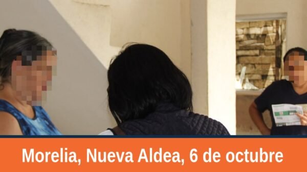 Fiscalía General del Estado de Michoacán restitución inmueble morelia en colonia Nueva Aldea