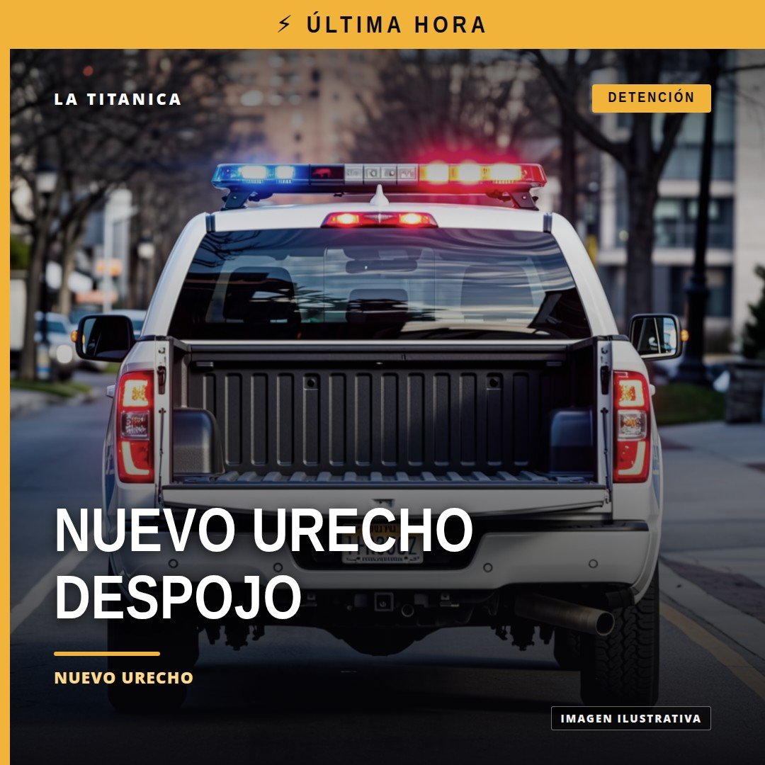 Despojo nuevo urecho: inmueble religioso en Ibérica, Nuevo Urecho, con cortina de acero y puerta de herrería instaladas