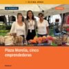 Cinco mujeres emprendedoras exhiben sus productos en el Segundo Festival Agua de Té en Plaza Morelia, Morelia, Michoacán