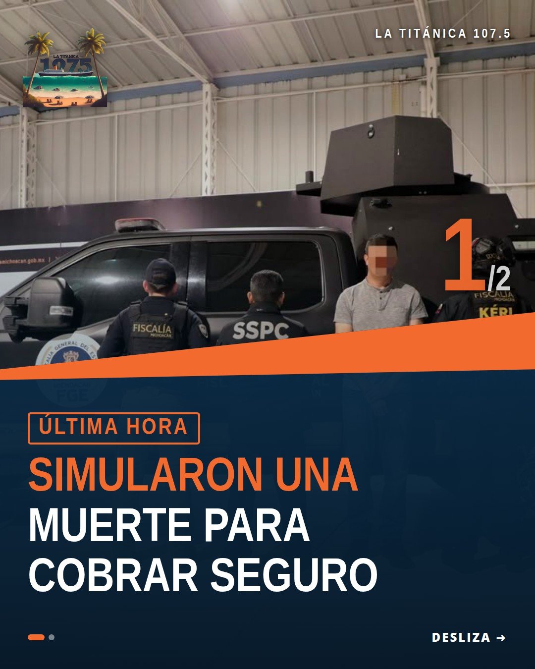 Cinco personas detenidas por simulación de muerte para cobrar seguro en Michoacán y Guanajuato