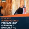 Imagen ilustrativa de cinco inmuebles intervenidos en colonias de Los Reyes, Michoacán, con referencia a extorsión los reyes