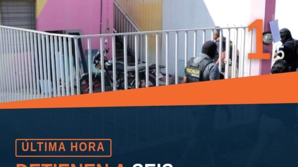 Imagen representativa de operativo policial en Morelia con presencia institucional y elementos asociados a cateos en morelia