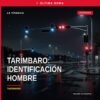 Ilustración sobria de carretera rural en Tarímbaro, Michoacán, con señalización discreta; identificación hombre tarímbaro