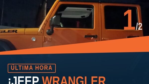 Camioneta Jeep Wrangler estacionada dentro de un inmueble en la colonia San Francisco de Uruapan, Michoacán