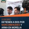 Fiscalía General del Estado de Michoacán ejecutando operativo de narcomenudeo morelia en Uruapilla y Mariano Michelena