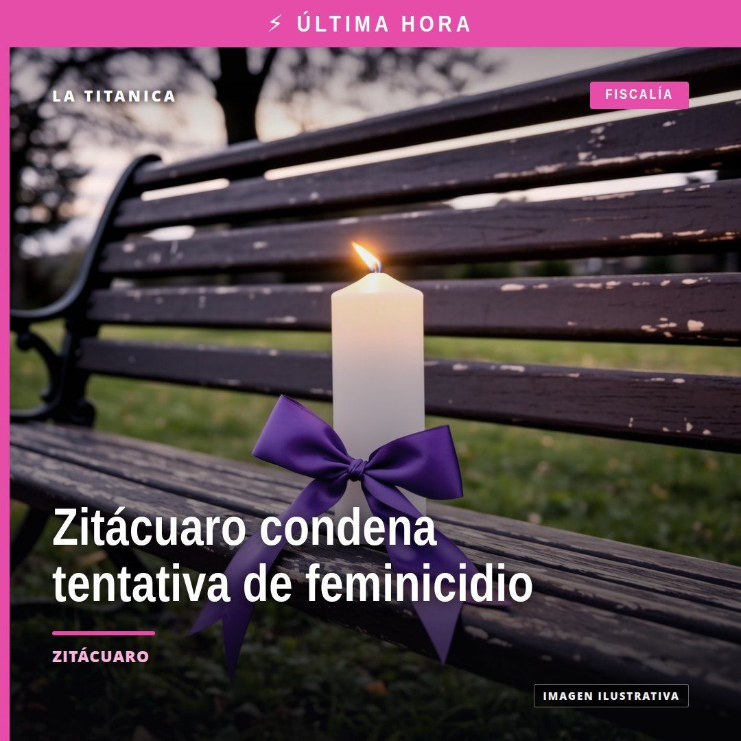 Fachada del Tribunal de Enjuiciamiento en Zitácuaro, Michoacán, relacionado con el caso de tentativa de feminicidio zitácuaro