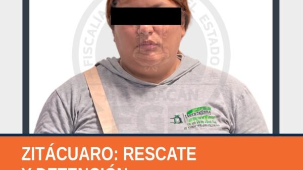 Operativo policial en la colonia Flor de Liz, Zitácuaro, vinculado a préstamos gota a gota